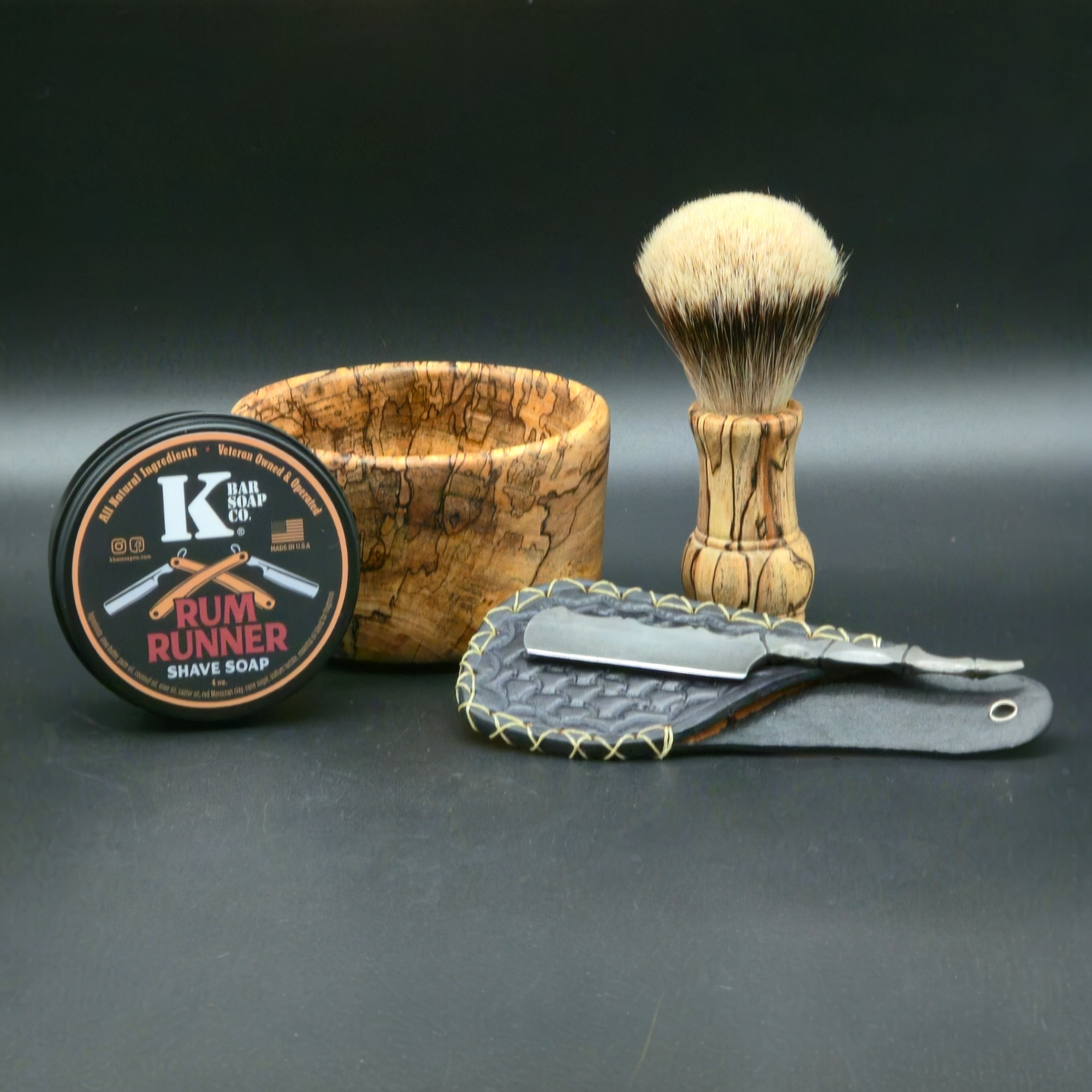 Veteran Crafted Heritage Shave Set – kbarsoapco
