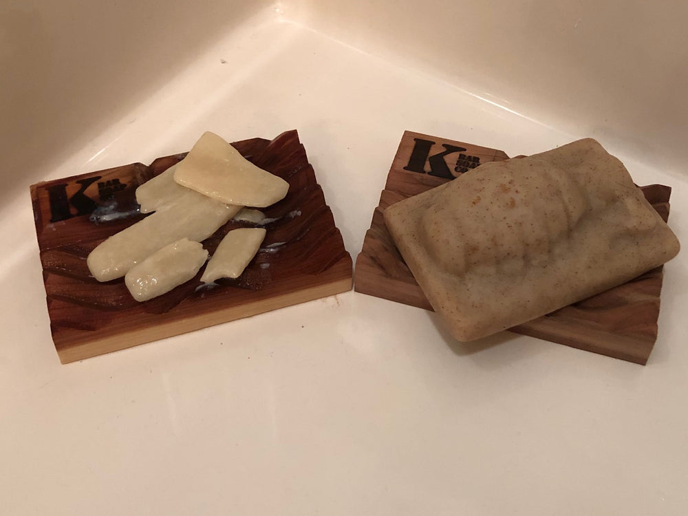 Our Grenade Soap vs the competition's soap