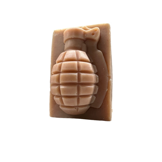 Peppermint essential oil soap bar.  All Natural vegan soap.  Made by Veteran Owned Company.