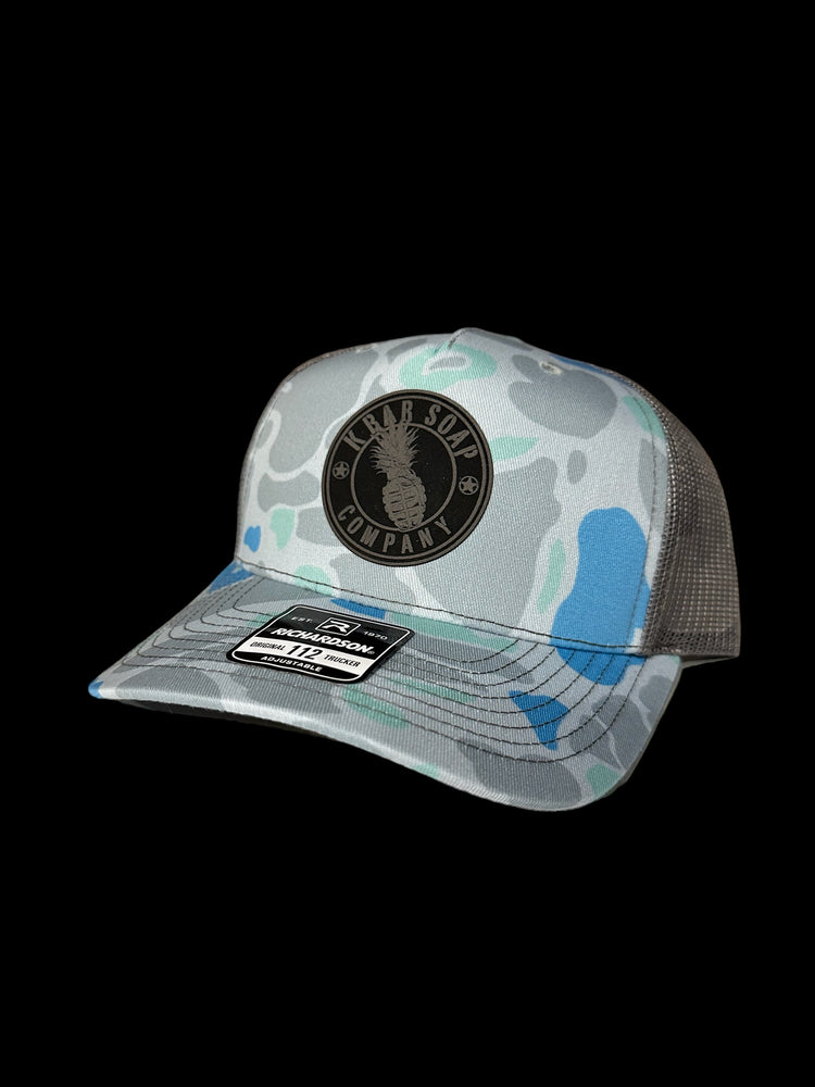 
                  
                    Duck Camo Leather Patch K Bar Hat
                  
                