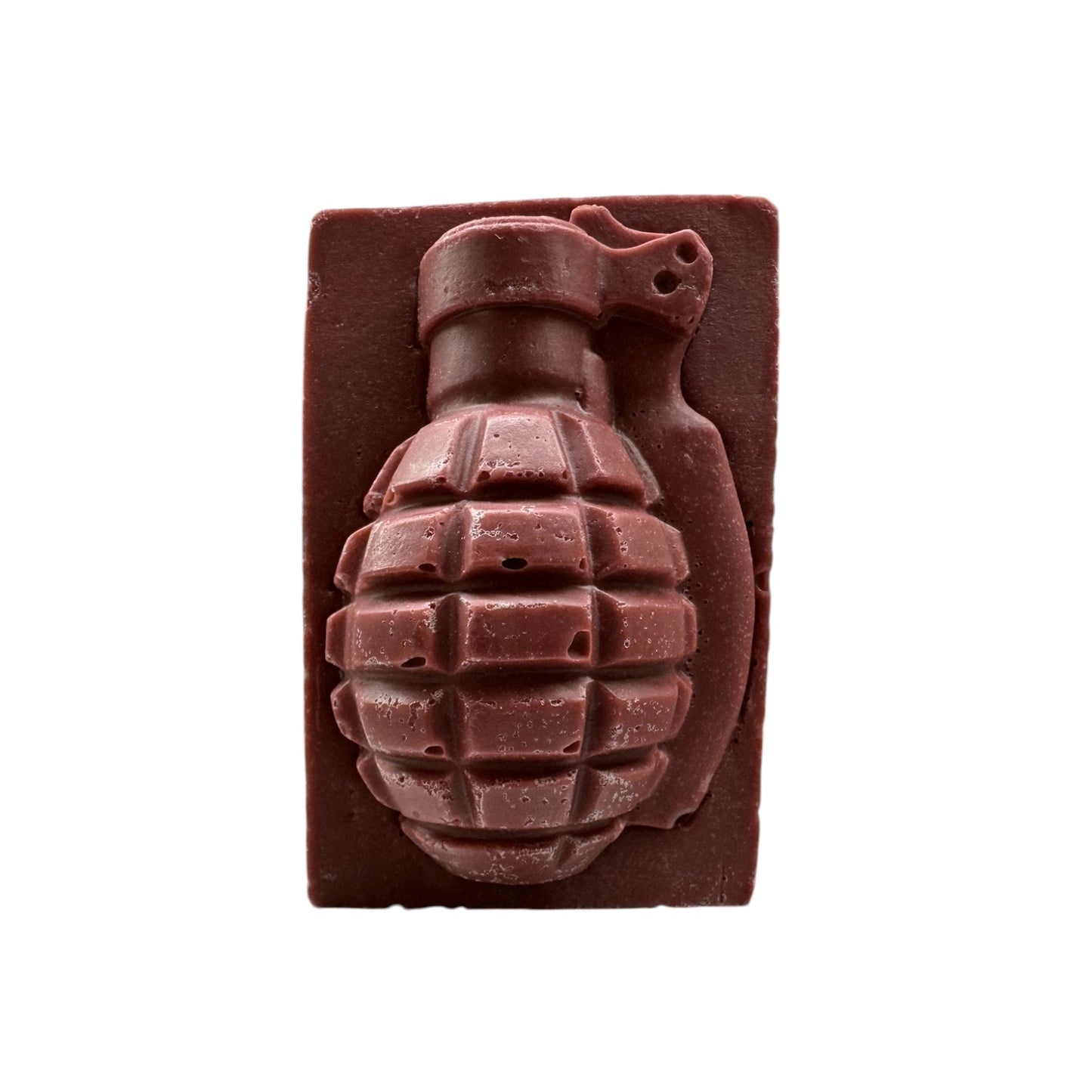 
                  
                    Rum Runner natural grenade soap spice citrus for men - K Bar Soap Co
                  
                