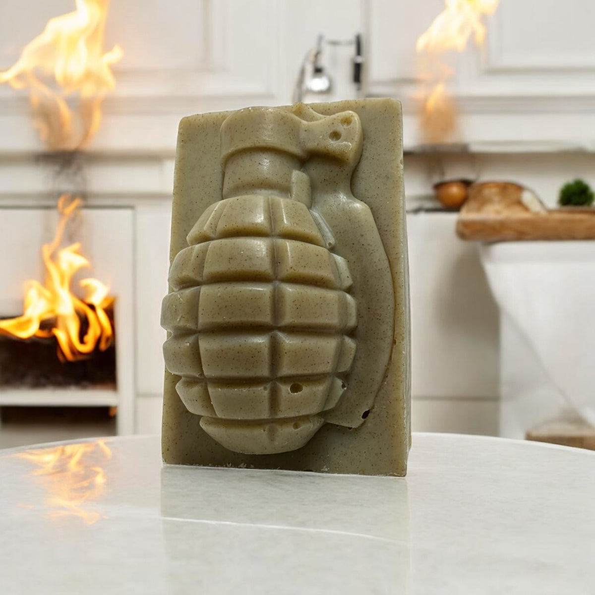 Tea Tree Essential Oil soap bar.  All Natural vegan soap.  Made by Veteran Owned Company.