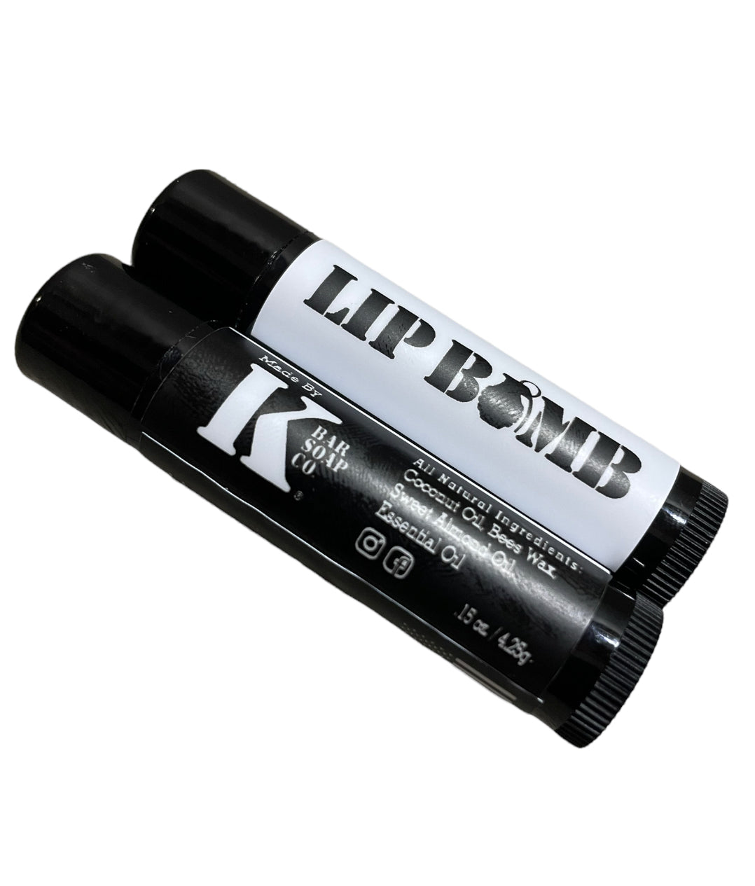 
                  
                    Moisturizing Lip Bomb all-natural lip balm - K Bar Soap Co
                  
                