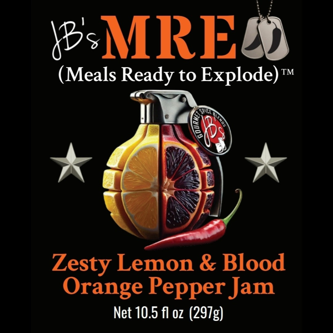 
                  
                    MRE Zesty Lemon & Blood Orange  Pepper Jam
                  
                