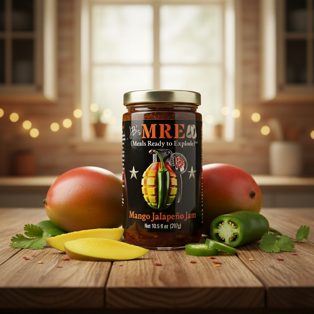
                  
                    MRE Mango Jalapeño Jam
                  
                