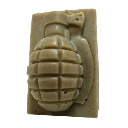 Salt Dog Natural Grenade Soap (Tea Tree, Exfoliant)