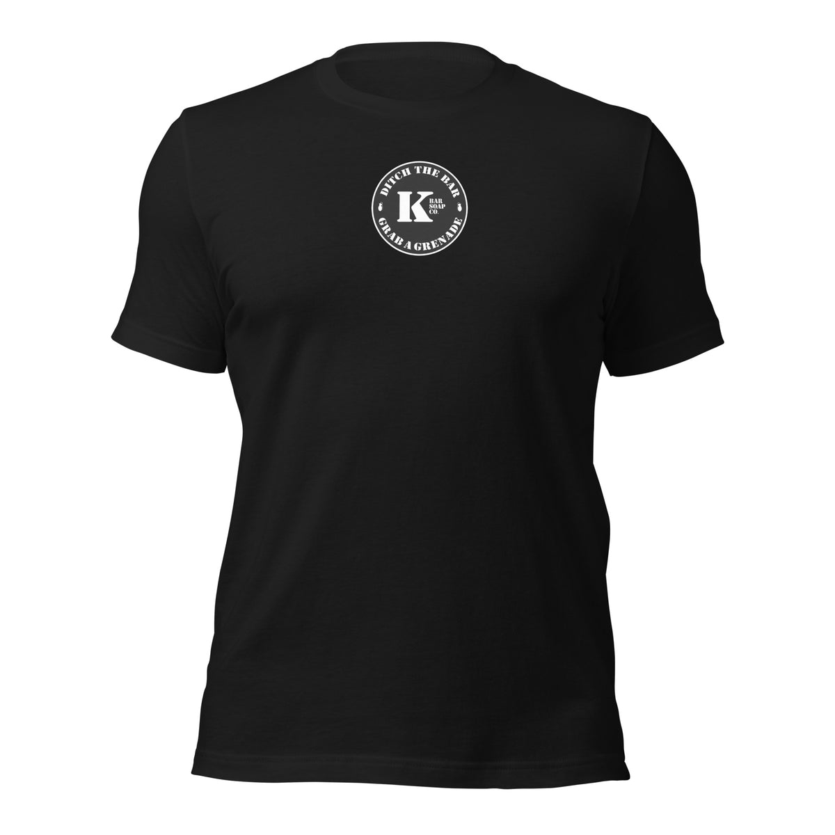 Black T-shirt with K-bar logo 