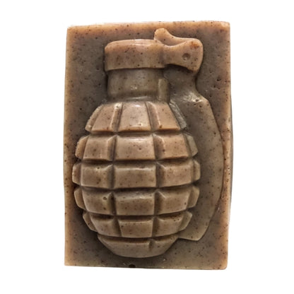 Tun Tavern Toast 2026 whiskey grenade soap bar, front view