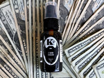 Cash Sales Beard Oil on money