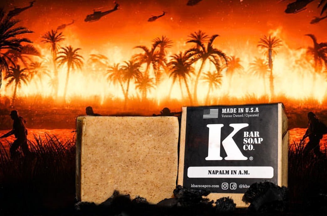 
                  
                    napalm in the am soap bar
                  
                
