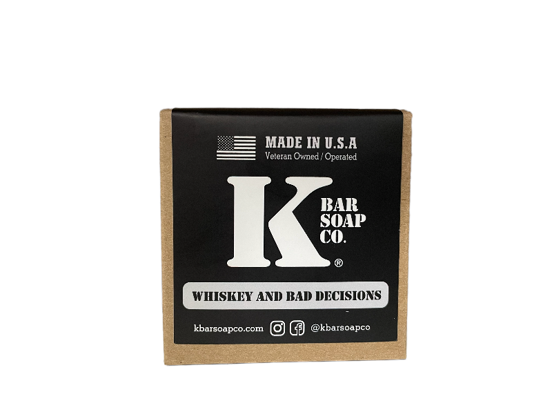 Whiskey & Bad Decisions Basic Soap Bar
