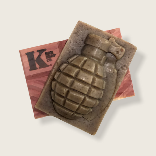 Freedom Showering Starter Set Grenade Soap & Dish. Natural soap starter kit. 