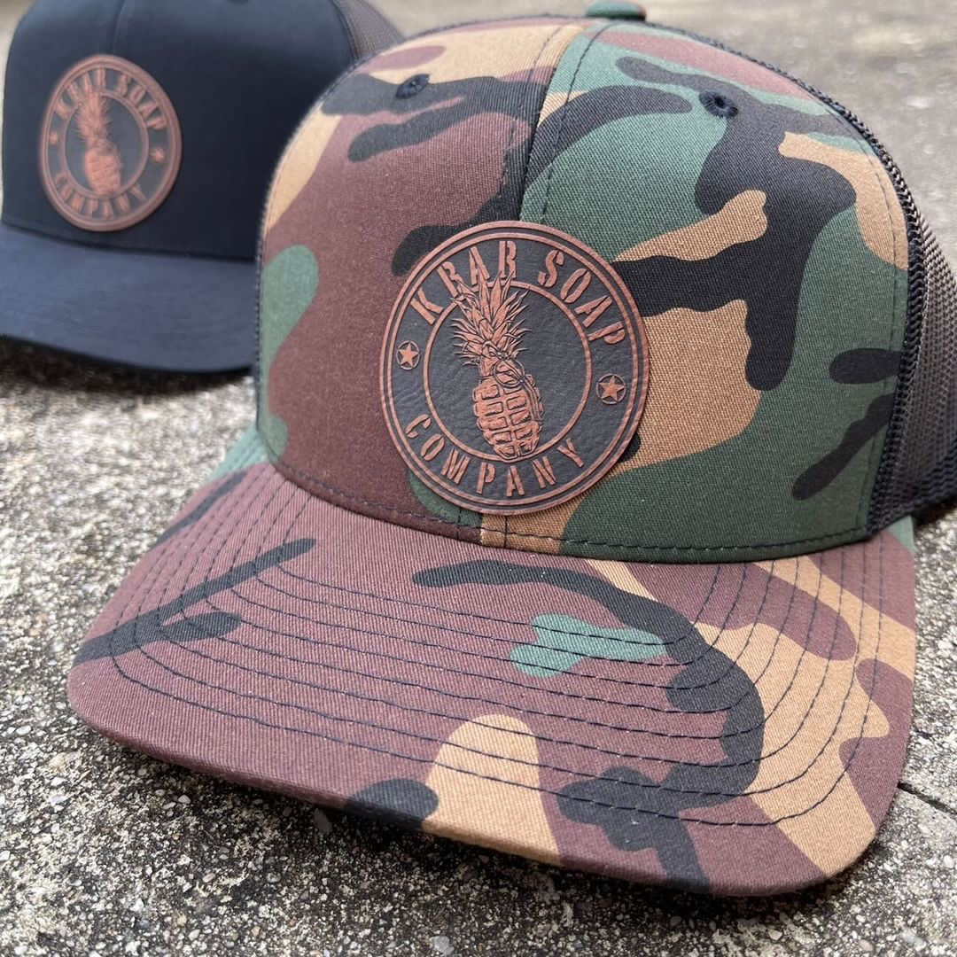 KBSC Leather Logo SnapBack hat