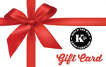 K Bar Gift Card with bow